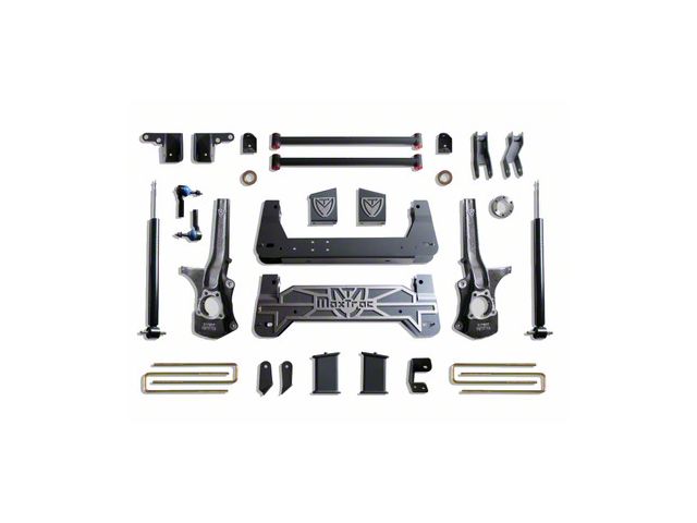 Max Trac 9 to 10-Inch Suspension Lift Kit (19-24 4WD Sierra 1500, Excluding Denali)
