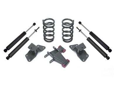 Max Trac Lowering Kit; 2-Inch Front / 4-Inch Rear (99-06 2WD V8 Sierra 1500)