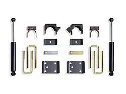 Max Trac Rear Lowering Kit; 6-Inch (19-26 Sierra 1500, Excluding AT4 & Denali)