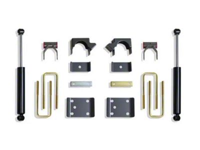 Max Trac Rear Lowering Kit; 6-Inch (19-24 Sierra 1500, Excluding AT4 & Denali)