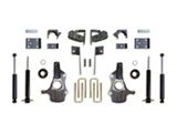 Max Trac Spindle Lowering Kit; 3-Inch Front / 5-Inch Rear (19-26 Sierra 1500)