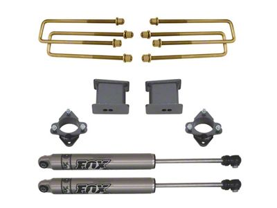 Max Trac 3-Inch Rear Suspension Lift Kit with Fox Shocks (16-18 2WD Silverado 1500)