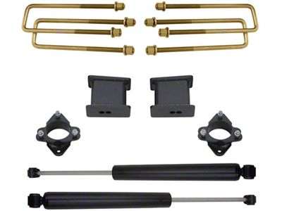 Max Trac 3-Inch Rear Suspension Lift Kit with Shocks (16-18 2WD Silverado 1500)