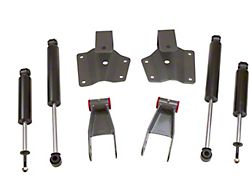 Max Trac 4-Inch Drop Rear Axle Flip Kit with Shocks (99-06 Silverado 1500)