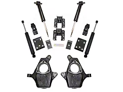 Max Trac Lowering Kit; 3 to 4-Inch Front / 5 to 6-Inch Rear (07-18 Silverado 1500)