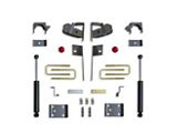 Max Trac Rear Lowering Kit; 5-Inch (19-26 Silverado 1500, Excluding ZR2)