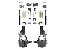 Max Trac Spindle Lowering Kit; 2-Inch Front / 4-Inch Rear (19-24 Silverado 1500)