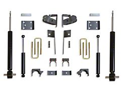 Max Trac Strut Lowering Kit; 2-Inch Front / 4-Inch Rear (19-25 Silverado 1500)