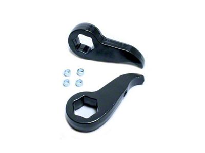 Max Trac 1 to 3-Inch Lift Torsion Keys with Shock Extenders (20-24 Silverado 3500 HD)