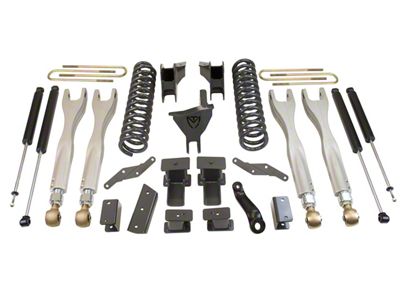 Max Trac 4-Inch MaxPro 4-Link Suspension Lift Kit with Max Trac Shocks (17-22 F-250 Super Duty DRW)