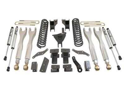 Max Trac 4-Inch MaxPro Elite 4-Link Suspension Lift Kit with Fox Shocks (17-22 F-250 Super Duty DRW)