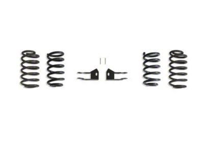 Max Trac Lowering Kit with Lowering Springs; 2-Inch Front / 3-Inch Rear (15-20 Tahoe w/o Autoride & MagneRide)