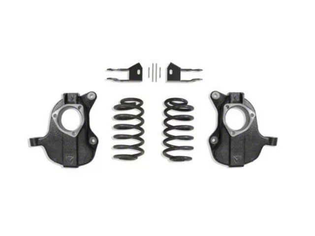 Max Trac Lowering Kit with Drop Spindles; 2-Inch Front / 3-Inch Rear (15-20 Tahoe w/ Autoride or MagneRide)