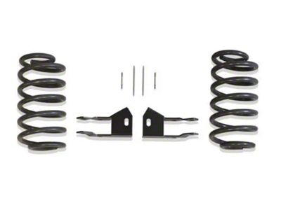 Max Trac Rear Lowering Kit; 4-Inch (15-20 Tahoe w/ Autoride or MagneRide)