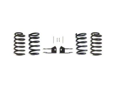 Max Trac Lowering Kit with Lowering Springs; 2-Inch Front / 4-Inch Rear (15-20 Yukon w/ MagneRide)