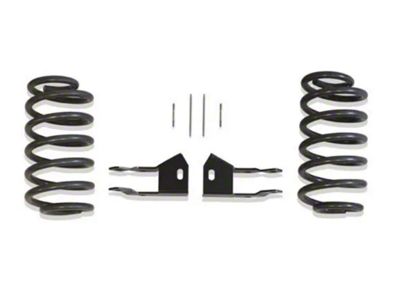 Max Trac Rear Lowering Kit; 4-Inch (15-20 Yukon w/ Autoride or MagneRide)