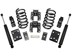 Max Trac Lowering Kit with Lowering Springs; 2-Inch Front / 4-Inch Rear (07-13 2WD/4WD Silverado 1500)