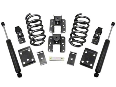 Max Trac Lowering Kit; 3-Inch Front / 5-Inch Rear (07-13 2WD/4WD Silverado 1500)