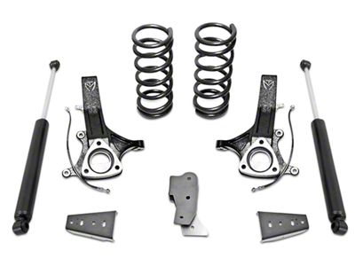 Max Trac 4.50-Inch Front / 3-Inch Rear MaxPro Suspension Lift Kit with Max Trac Shocks (09-18 2WD RAM 1500 w/o Air Ride)