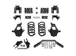 Max Trac Lowering Kit; 4-Inch Front / 6-Inch Rear (16-18 2WD Sierra 1500 w/ Stamped Steel Control Arms, Excluding Denali)
