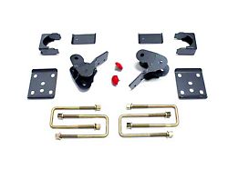 Max Trac Rear Lowering Kit with Hangers; 4-Inch (09-13 2WD/4WD F-150, Excluding Raptor)