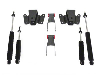 Max Trac Lowering Kit; 2-Inch Front / 4-Inch Rear (97-03 F-150)