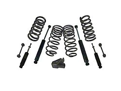 Max Trac Lowering Kit; 2-Inch Front / 4-Inch Rear (09-18 2WD V8 RAM 1500 Quad Cab, Crew Cab)