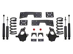 Max Trac Lowering Kit; 4-Inch Front / 6-Inch Rear (99-06 2WD V6 Silverado 1500)