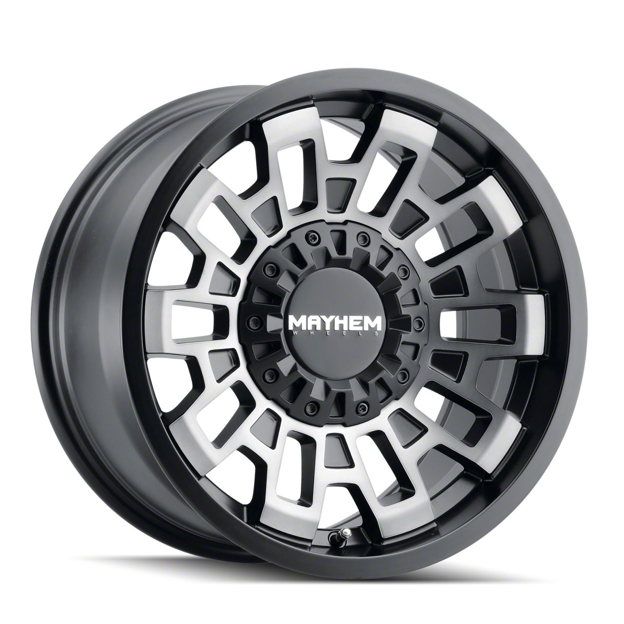 Mayhem Wheels RAM 1500 Cortex Matte Black Machined 5Lug Wheel; 20x9