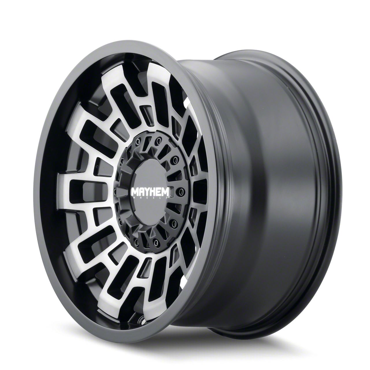 Mayhem Wheels RAM 1500 Cortex Matte Black Machined 5Lug Wheel; 20x9