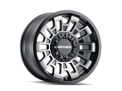 Mayhem Wheels Cortex Matte Black Machined 5-Lug Wheel; 20x9; 0mm Offset (94-01 RAM 1500)