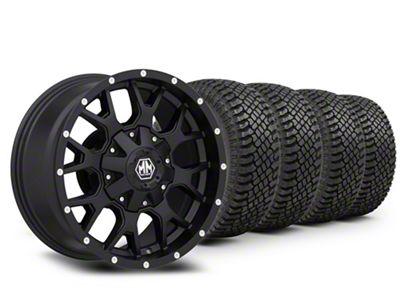 18x9 Mayhem Warrior Wheel & 33in Atturo All-Terrain Trail Blade X/T Tire Package (19-25 RAM 1500)