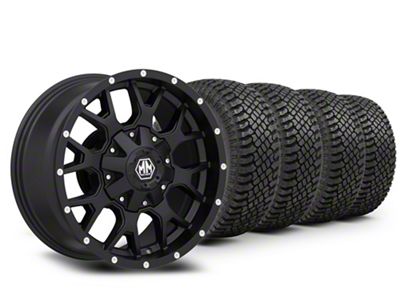 18x9 Mayhem Warrior Wheel & 33in Atturo All-Terrain Trail Blade X/T Tire Package (19-24 RAM 1500)