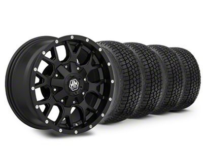 17x9 Mayhem Warrior Wheel & 33in Milestar All-Terrain Patagonia AT/R Tire Package (09-14 F-150)