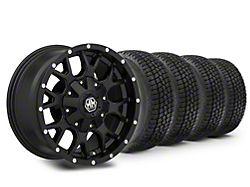 17x9 Mayhem Warrior Wheel & 33in Milestar All-Terrain Patagonia AT/R Tire Package (15-20 F-150)