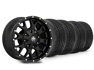 18x9 Mayhem Warrior Wheel & 33in Milestar All-Terrain Patagonia AT/R Tire Package (15-20 F-150)