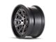 Mayhem Wheels Flat Iron Matte Black with Dark Tint 6-Lug Wheel; 17x9; -12mm Offset (07-13 Sierra 1500)