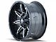 Mayhem Wheels Rampage Gloss Black Milled 6-Lug Wheel; 17x9; 13mm Offset (07-13 Silverado 1500)