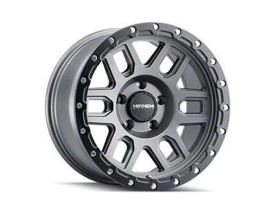 Mayhem Wheels Delta Matte Gunmetal 8-Lug Wheel; 20x9; 0mm Offset (11-14 Silverado 2500 HD)