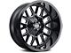 Mayhem Wheels Cogent Black Milled 6-Lug Wheel; 20x9; 0mm Offset (07-14 Tahoe)