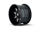 Mayhem Wheels Combat Gloss Black Milled 6-Lug Wheel; 20x9; 18mm Offset (07-14 Tahoe)