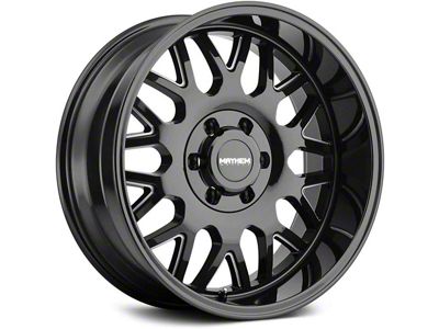 Mayhem Wheels Tripwire Gloss Black Milled 6-Lug Wheel; 20x10; -19mm Offset (07-14 Yukon)