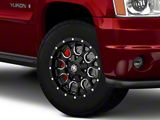 Mayhem Wheels Warrior Black Milled 6-Lug Wheel; 18x9; -12mm Offset (07-14 Yukon)
