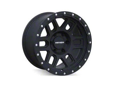 Mayhem Wheels Delta Matte Black 8-Lug Wheel; 20x9; -12mm Offset (08-10 F-250 Super Duty)