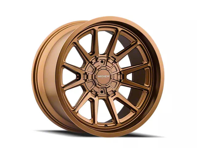 Mayhem Wheels Intrepid Satin Bronze 5-Lug Wheel; 20x9; 0mm Offset (09-18 RAM 1500)