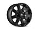 Mayhem Wheels Chaos Matte Black 6-Lug Wheel; 18x9; 18mm Offset (14-18 Silverado 1500)