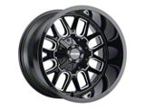 Mayhem Wheels Cogent Gloss Black Milled 6-Lug Wheel; 20x9; 18mm Offset (99-06 Sierra 1500)
