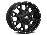 Mayhem Wheels Warrior Matte Black 6-Lug Wheel; 18x9; -12mm Offset (99-06 Sierra 1500)
