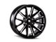 Mayhem Wheels Crossfire Gloss Black Milled 6-Lug Wheel; 20x9.5; 18mm Offset (99-06 Silverado 1500)