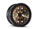 Mayhem Wheels Flat Iron Matte Black with Bronze Tint 6-Lug Wheel; 18x9; 0mm Offset (99-06 Silverado 1500)